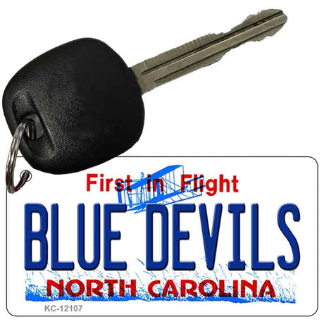 Blue Devils North Carolina State Novelty Metal Key Chain KC-12107