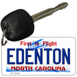 Edenton North Carolina State Novelty Metal Key Chain KC-12109