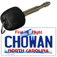 Chowan North Carolina State Novelty Metal Key Chain KC-12110