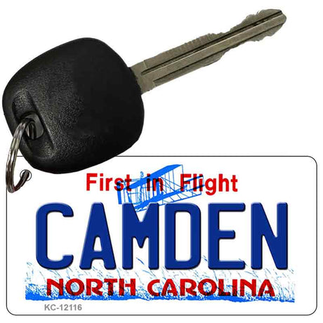 Camden North Carolina State Novelty Metal Key Chain KC-12116