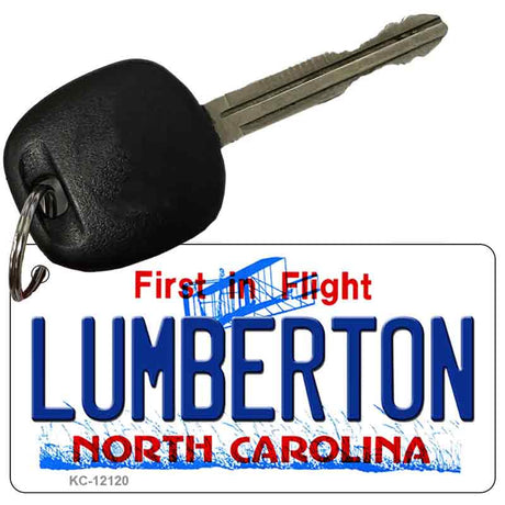 Lumberton North Carolina State Novelty Metal Key Chain KC-12120