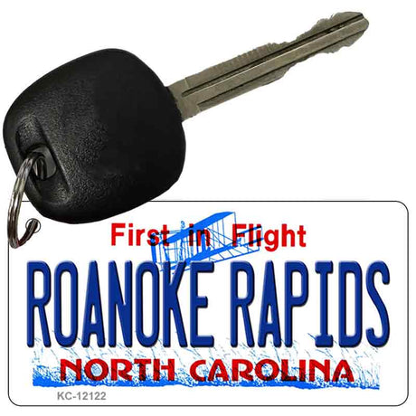 Roanoke Rapids North Carolina State Novelty Metal Key Chain KC-12122