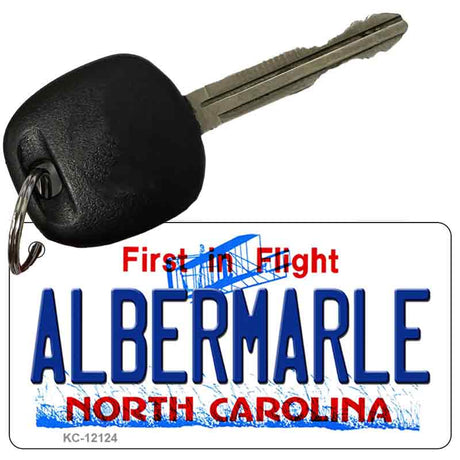 Albermarle North Carolina State Novelty Metal Key Chain KC-12124