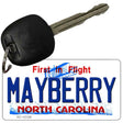 Mayberry North Carolina State Novelty Metal Key Chain KC-12128