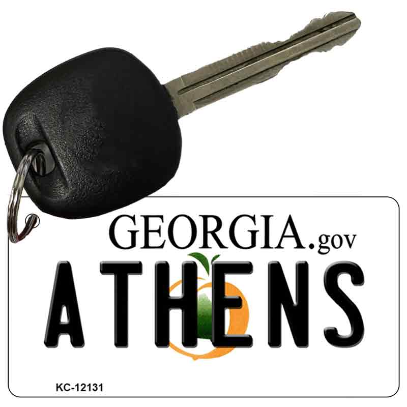 Athens Georgia State Novelty Metal Key Chain KC-12131