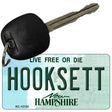 Hooksett New Hampshire Novelty Metal Key Chain KC-12132