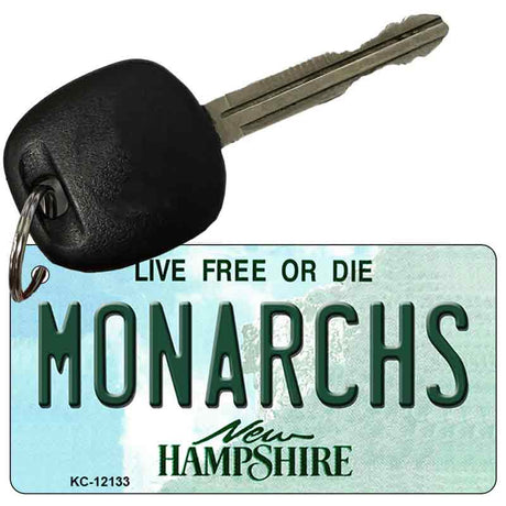 Monarchs New Hampshire Novelty Metal Key Chain KC-12133