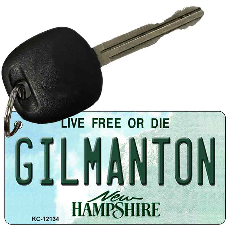 Gilmanton New Hampshire Novelty Metal Key Chain KC-12134