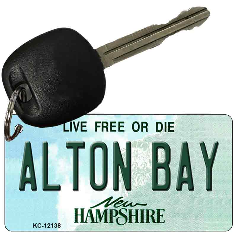 Alton Bay New Hampshire Novelty Metal Key Chain KC-12138