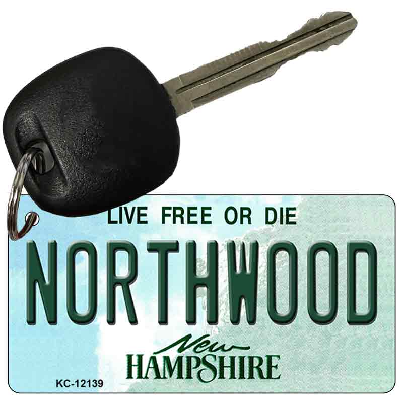 Northwood New Hampshire Novelty Metal Key Chain KC-12139