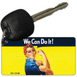 We Can Do It Novelty Metal Key Chain KC-12140