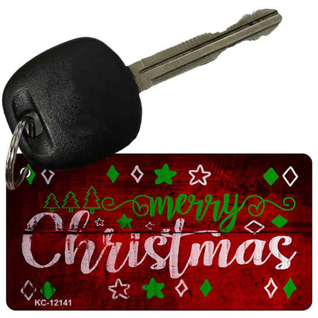 Merry Christmas Novelty Metal Key Chain KC-12141