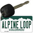 Alpine Loop Colorado Novelty Metal Key Chain KC-12148