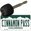 Cinnamon Pass Colorado Novelty Metal Key Chain KC-12150