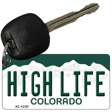 High Life Colorado Novelty Metal Key Chain KC-12157