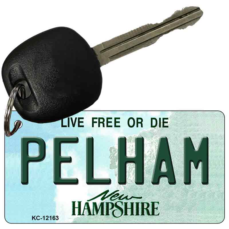 Pelham New Hampshire Novelty Metal Key Chain KC-12163