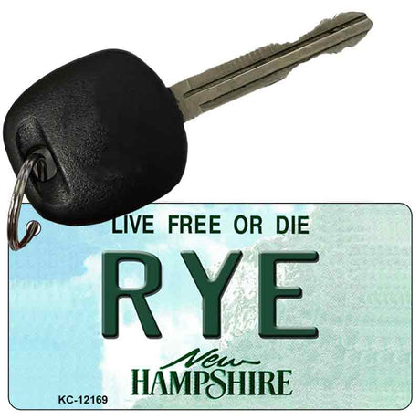 Rye New Hampshire Novelty Metal Key Chain KC-12169