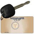 Mississippi Great Seal Blank Novelty Metal Key Chain KC-12181