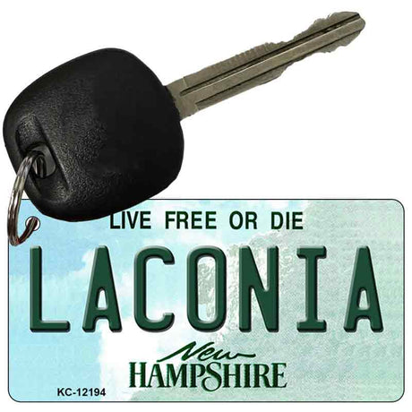 Laconia New Hampshire Novelty Metal Key Chain KC-12194