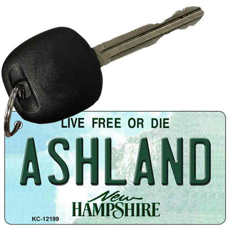 Ashland New Hampshire Novelty Metal Key Chain KC-12199