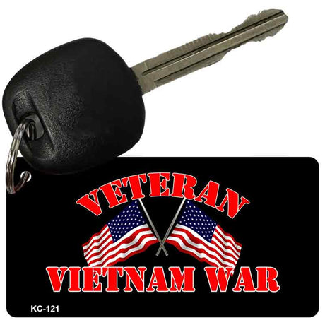 Vietnam War Veteran Novelty Aluminum Key Chain KC-121