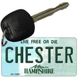 Chester New Hampshire Novelty Metal Key Chain KC-12201