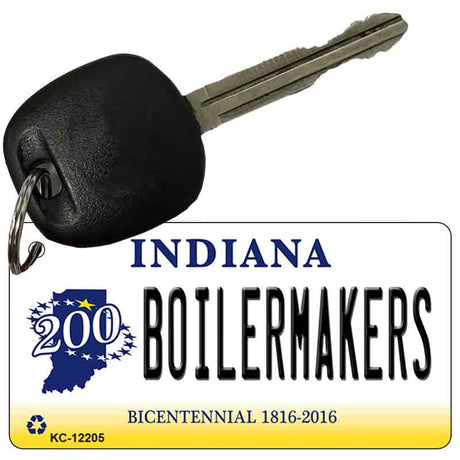 Boilermakers Indiana Novelty Metal Key Chain KC-12205