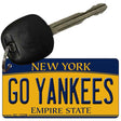 Go Yankees New York Novelty Metal Key Chain KC-12209