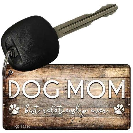 Dog Mom Novelty Metal Key Chain KC-12210