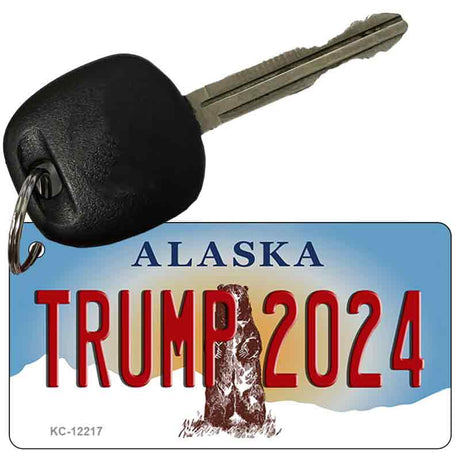 Trump 2024 Alaska Novelty Metal Key Chain KC-12217