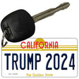 Trump 2024 California Novelty Metal Key Chain KC-12220