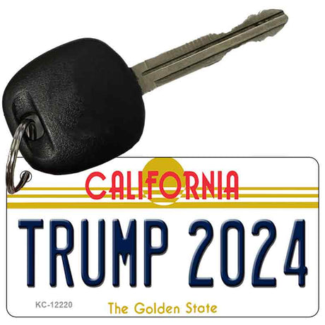 Trump 2024 California Novelty Metal Key Chain KC-12220