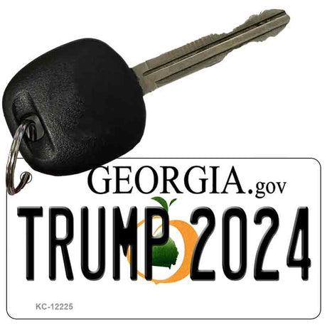 Trump 2024 Georgia Novelty Metal Key Chain KC-12225