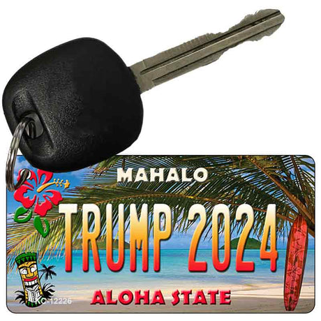 Trump 2024 Hawaii Novelty Metal Key Chain KC-12226