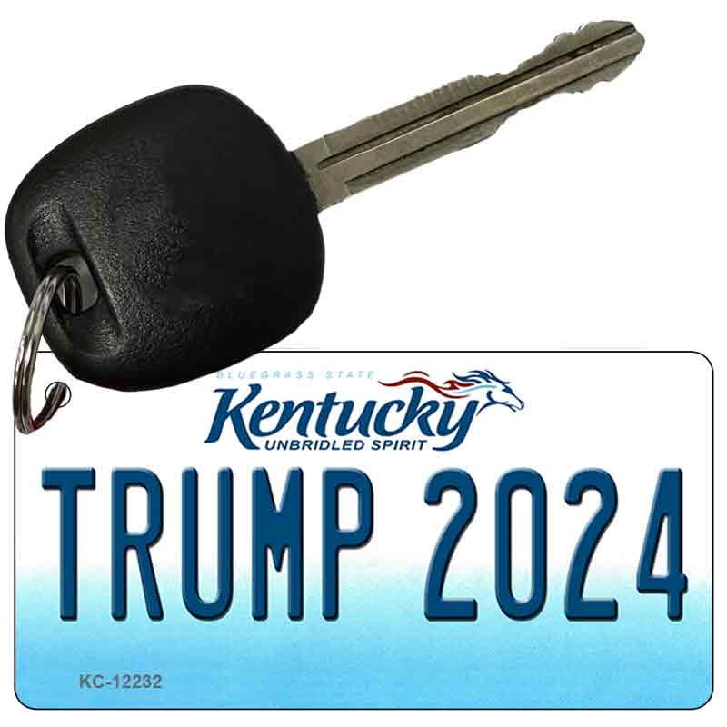 Trump 2024 Kentucky Novelty Metal Key Chain KC-12232