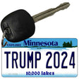 Trump 2024 Minnesota Novelty Metal Key Chain KC-12238