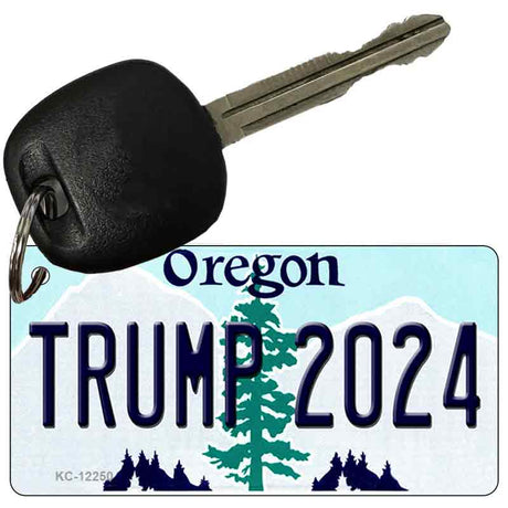 Trump 2024 Oregon Novelty Metal Key Chain KC-12250