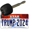 Trump 2024 Utah Novelty Metal Key Chain KC-12257