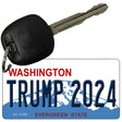 Trump 2024 Washington Novelty Metal Key Chain KC-12260