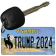 Trump 2024 Wyoming Novelty Metal Key Chain KC-12263