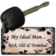 My Ideal Man Novelty Aluminum Key Chain KC-1227