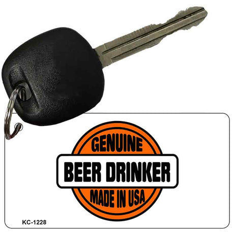 Beer Drinker Novelty Aluminum Key Chain KC-1228