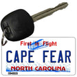 North Carolina Cape Fear Novelty Metal Key Chain KC-12292