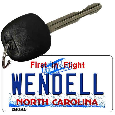 North Carolina Wendell Novelty Metal Key Chain KC-12295