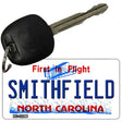 North Carolina Smithfield Novelty Metal Key Chain KC-12296