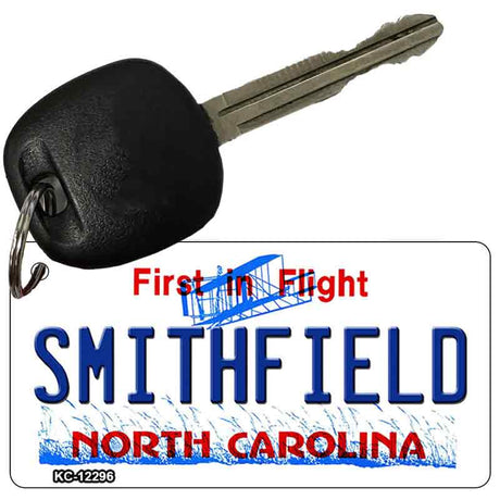 North Carolina Smithfield Novelty Metal Key Chain KC-12296