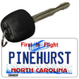 North Carolina Pinehurst Novelty Metal Key Chain KC-12297