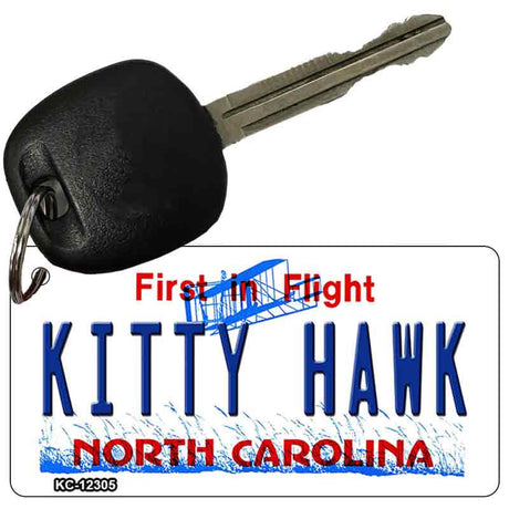 North Carolina Kitty Hawk Novelty Metal Key Chain KC-12305