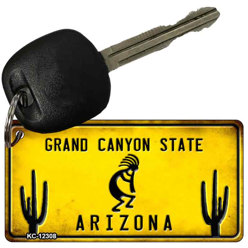 Arizona Kokopelli Novelty Metal Key Chain KC-12308
