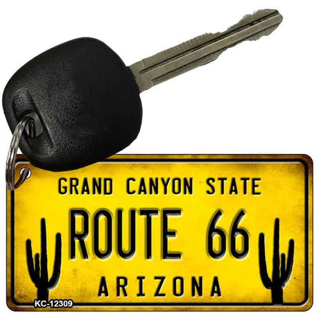 Arizona Route 66 Novelty Metal Key Chain KC-12309